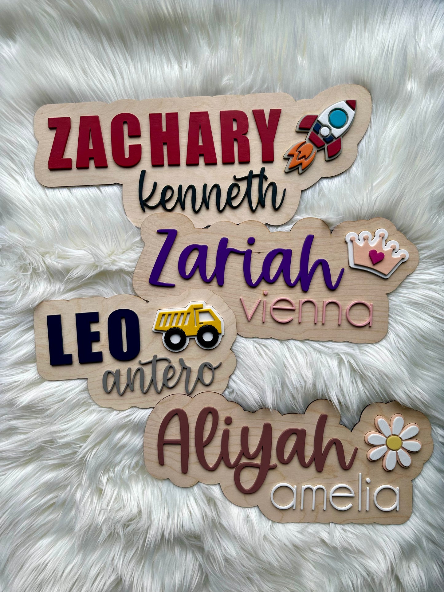 Themed Name Signs