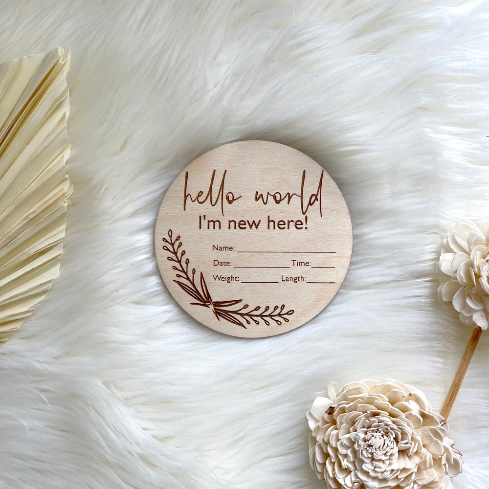 Baby Announcement Rounds