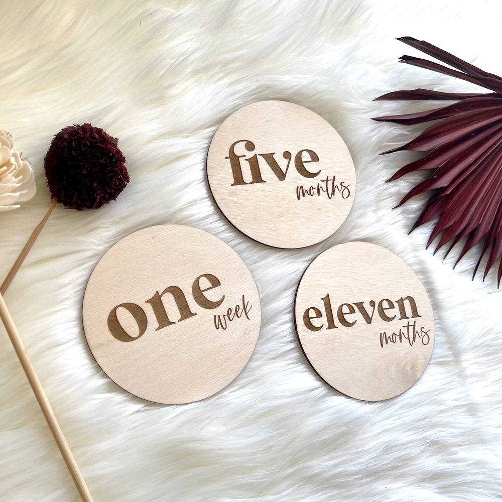 Monthly Milestone Set - Boho Inspired