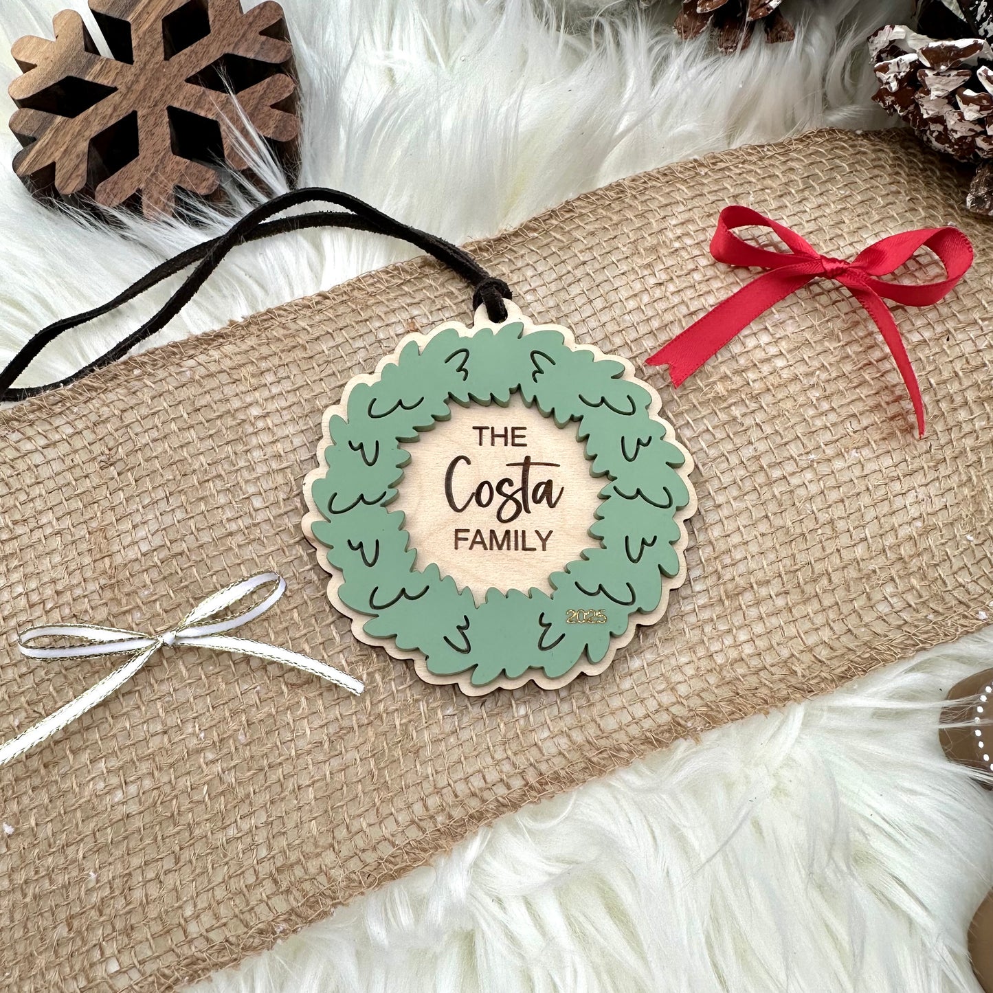 2025 Wreath Ornament