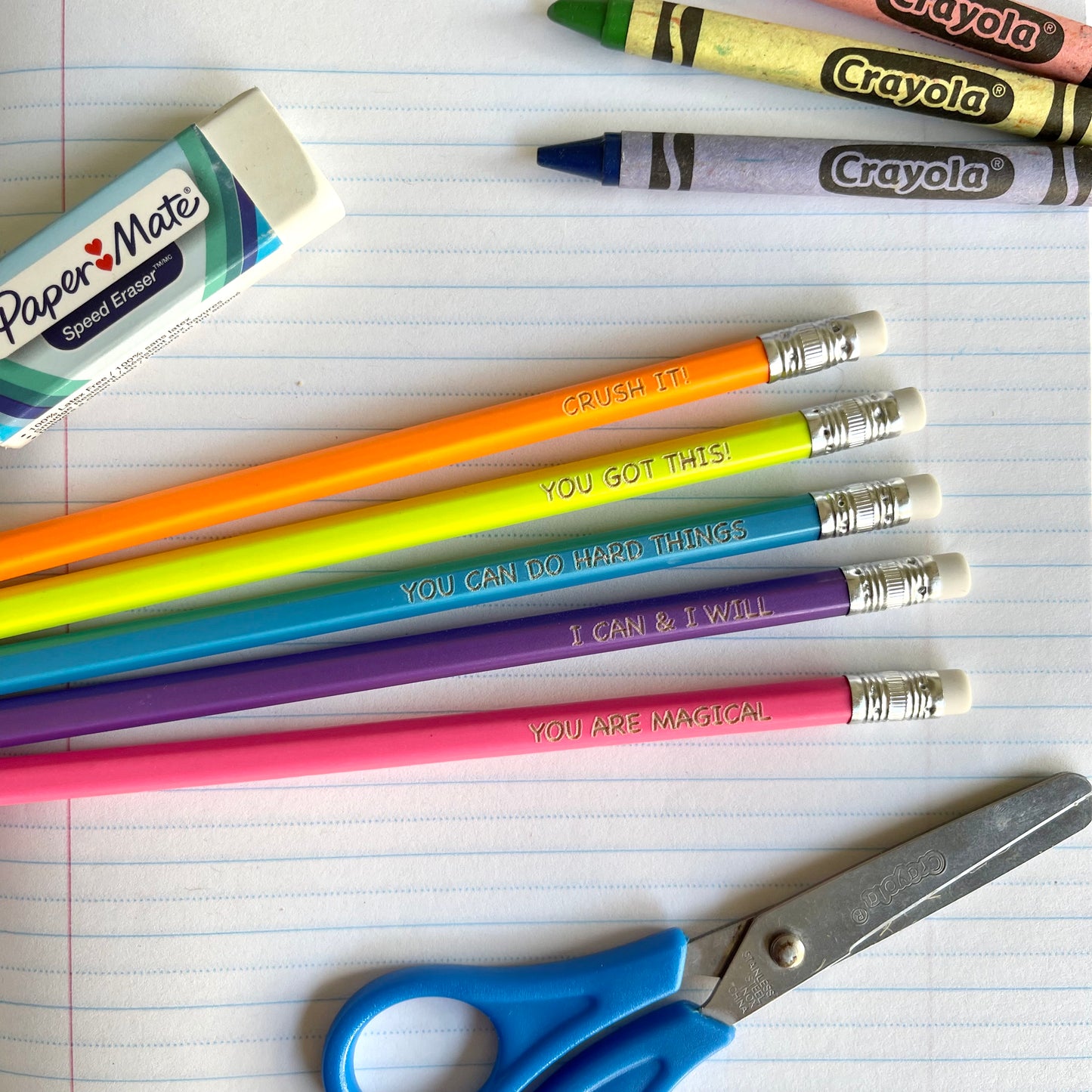 Custom Engraved Pencils - Bright