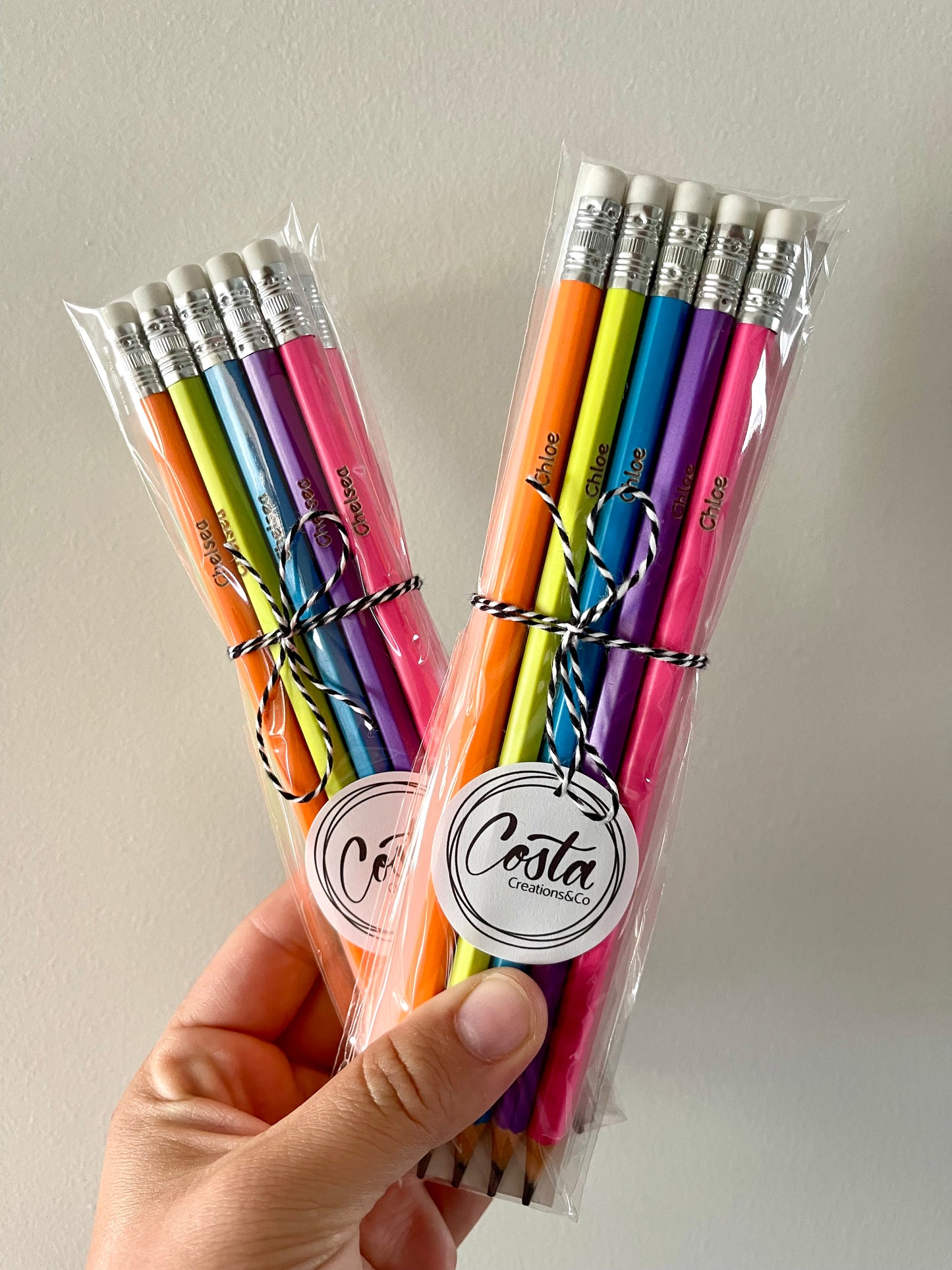 Custom Engraved Pencils - Bright