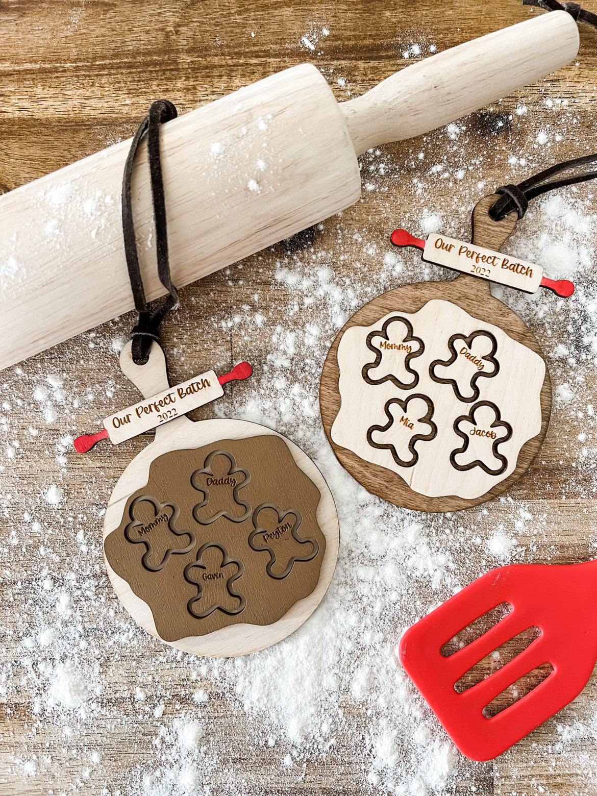 Family Cookie Board Ornament