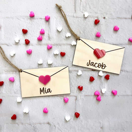 Personalized Valentine’s Tags