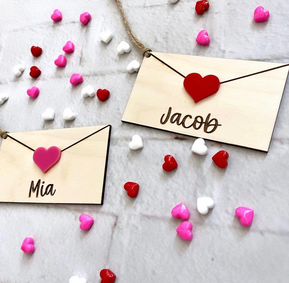 Personalized Valentine’s Tags