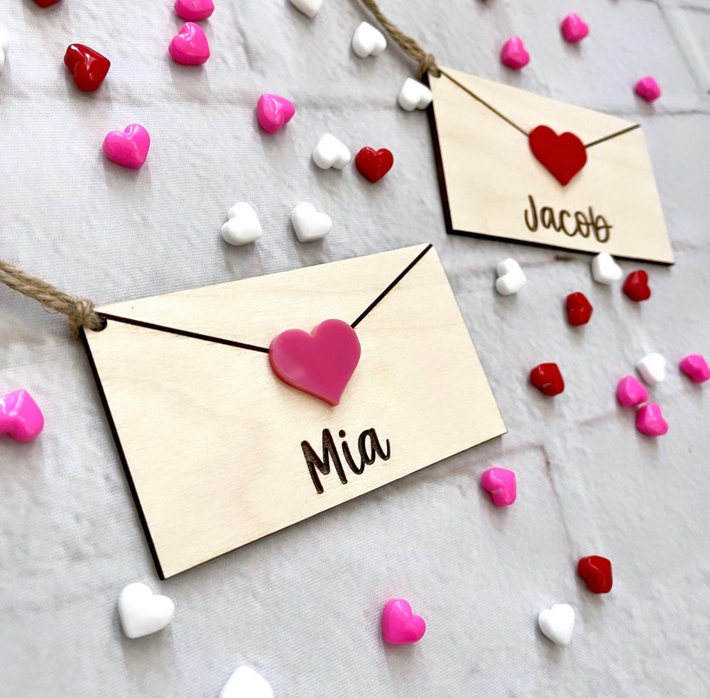 Personalized Valentine’s Tags